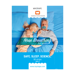 MYOTAPE szájtapasz alváshoz - 90 db (3 havi) - felnőtt M méret